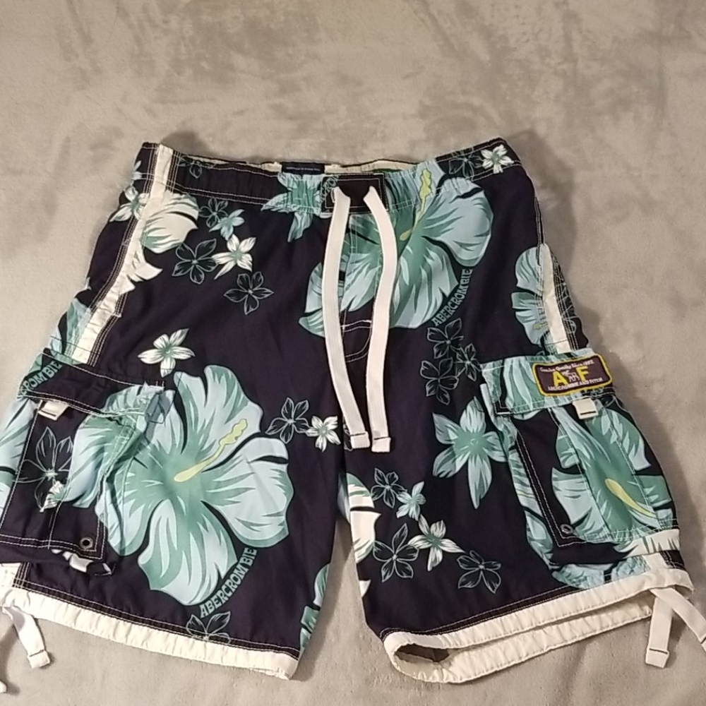 Abercrombie and Fitch Swim Trunks Men's Size M